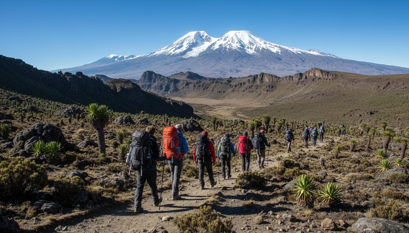 Mount Kenya Base Camp