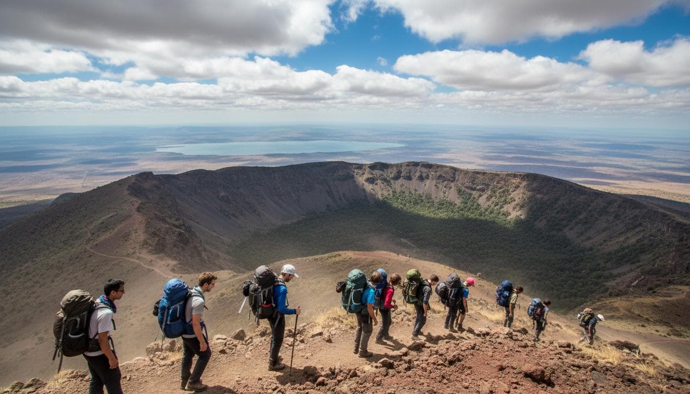 Mount Longonot Crater